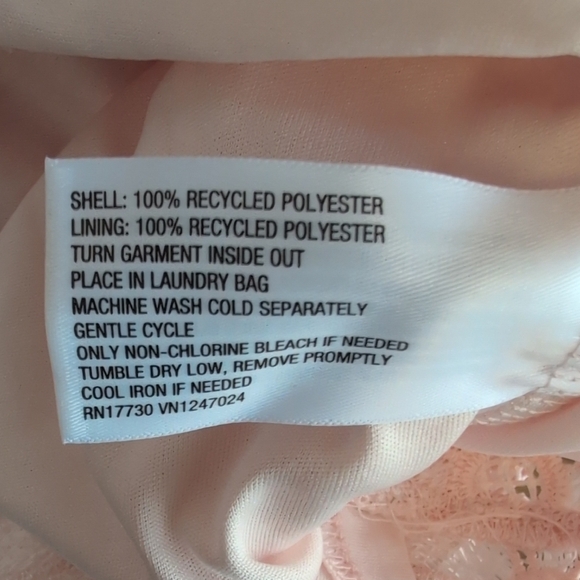 a new day Women's Floral Lace/Embroidered Layered Midi Dress NWT XL M313 - Picture 7 of 8